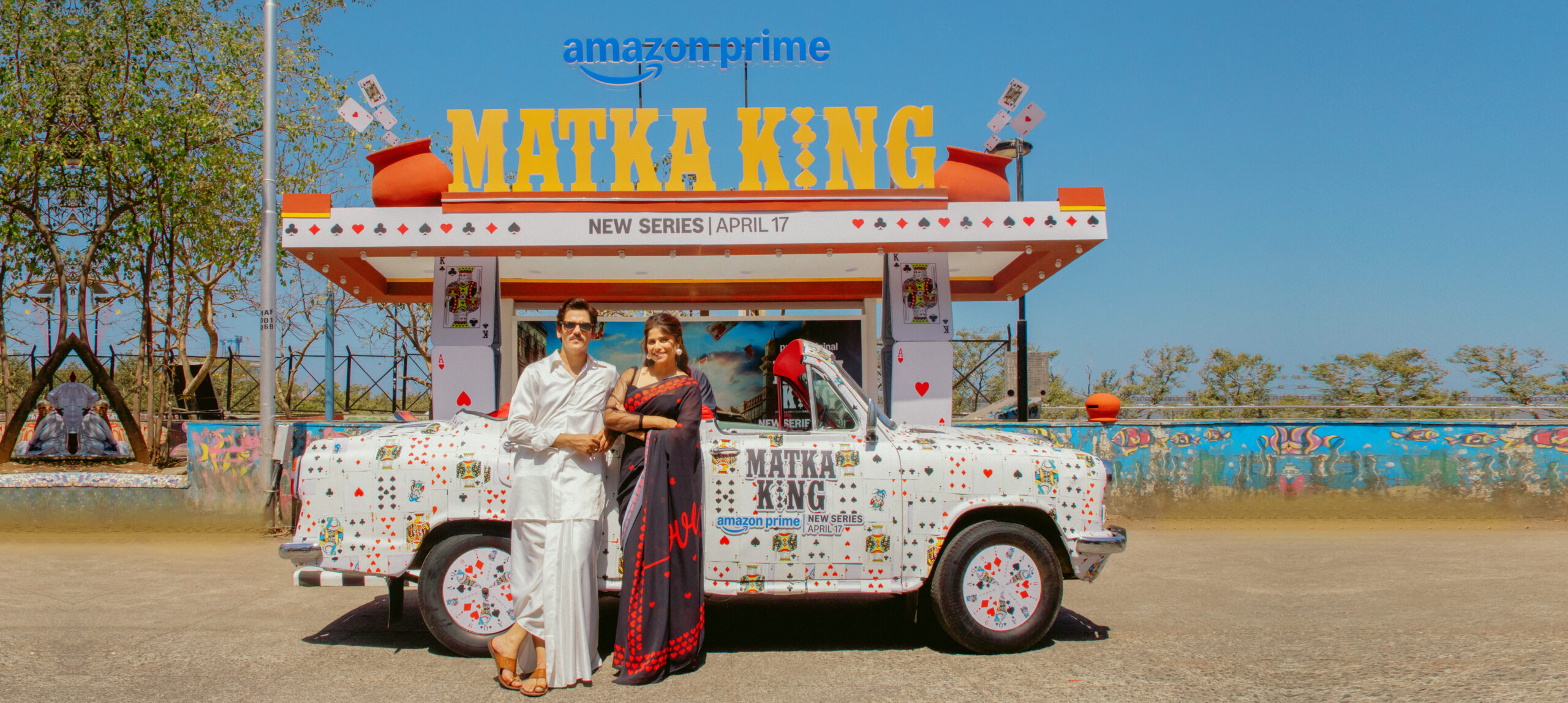 Large audience participating in an experiential brand event