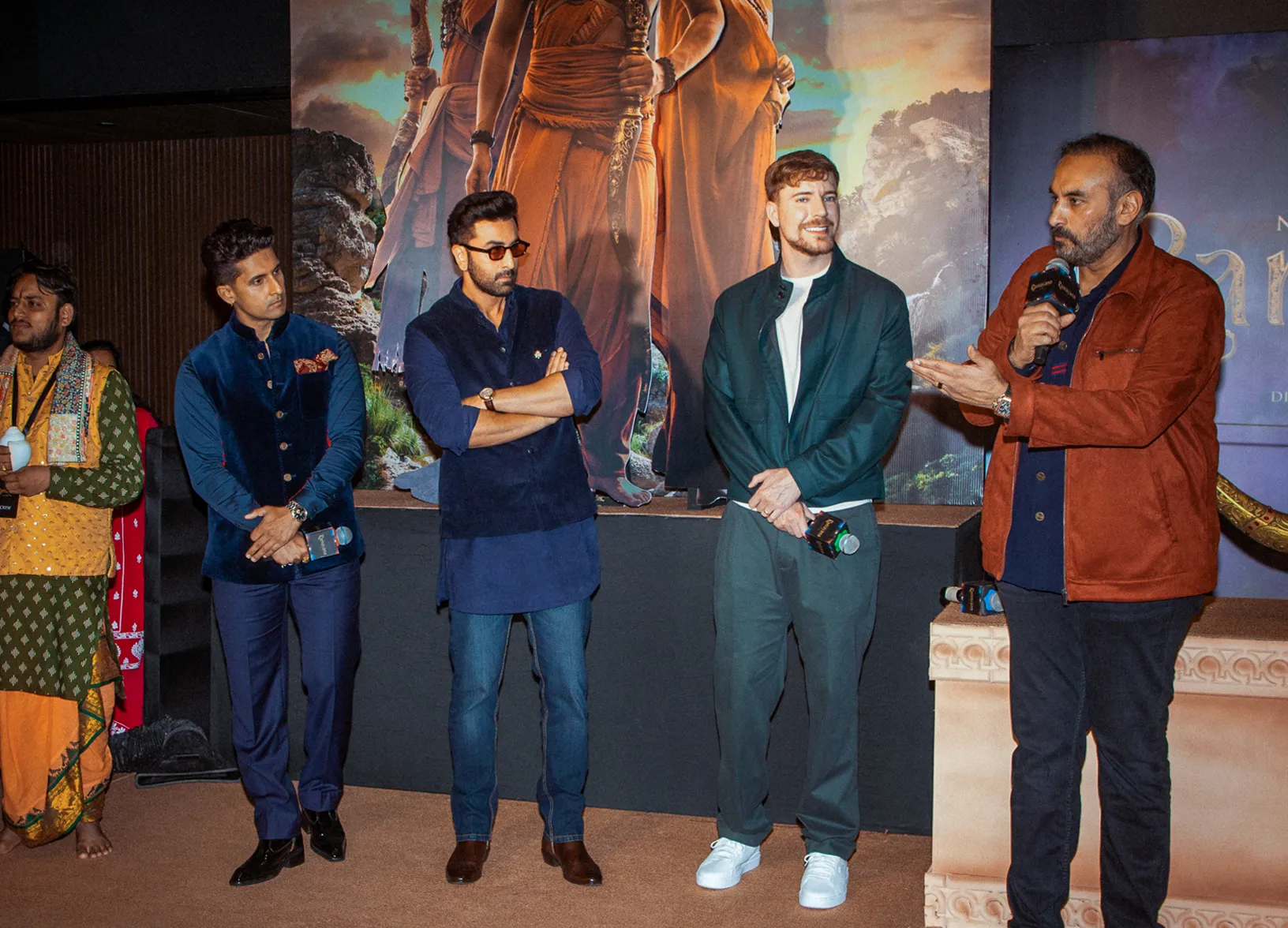Cinema prepared for a film marketing campaign