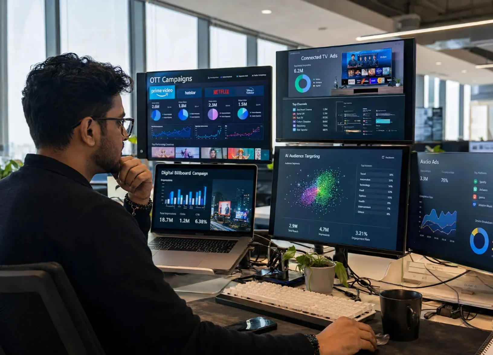 Audience data and programmatic advertising analytics